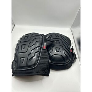 NoCry Professional Knee Pads Heavy Duty Foam Padding Gel Cushion Black Work Gear